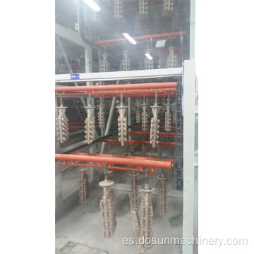 Sistema de secado Dosun Equipo de cadena con barra transversal Sistema de cinta transportadora